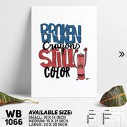 DDecorator Motivational Quote Wall Board And Wall Canvas - WB1066