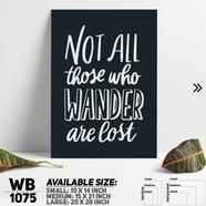 DDecorator Motivational Quote Wall Board And Wall Canvas - WB1075
