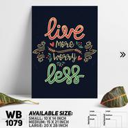 DDecorator Motivational Quote Wall Board And Wall Canvas - WB1079