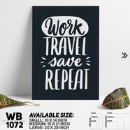 DDecorator Motivational Quote Wall Board And Wall Canvas - WB1072