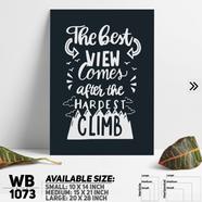 DDecorator Motivational Quote Wall Board And Wall Canvas - WB1073