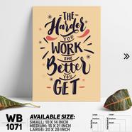 DDecorator Motivational Quote Wall Board And Wall Canvas - WB1071