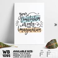 DDecorator Motivational Quote Wall Board And Wall Canvas - WB1095