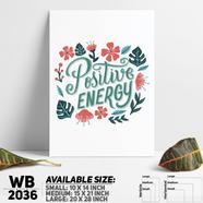 DDecorator Never - Motivational Wall Board and Wall Canvas - WB2036