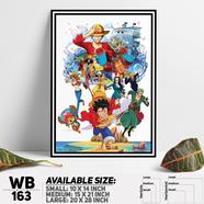 DDecorator One PiecDDecorator One Piece Anime Manga series Wall Board and Wall Canvas - WB163e Anime Manga series Wall Board and Wall Canvas - WB162