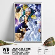 DDecorator One Pcs Anime Manga series Wall Board and Wall Canvas - WB180
