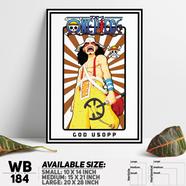 DDecorator One Piece Anime Manga series Wall Board and Wall Canvas - WB184 icon