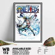 DDecorator One Piece Anime Manga series Wall Board And Wall Canvas - WB172
