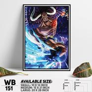 DDecorator One Piece Anime Manga series Wall Board And Wall Canvas - WB151