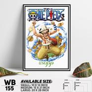 DDecorator One Piece Anime Manga series Wall Board And Wall Canvas - WB155