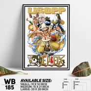 DDecorator One Piece Anime Manga series Wall Board and Wall Canvas - WB185 icon