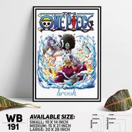 DDecorator One Piece Anime Manga series Wall Board and Wall Canvas - WB191