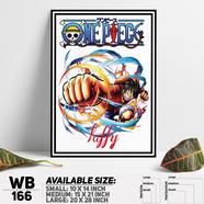 DDecorator One Piece Anime Manga series Wall Board and Wall Canvas - WB166