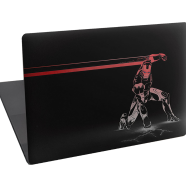 DDecorator Power Of Iron Man Laptop Sticker - (LSKN617)