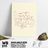 DDecorator Shine - Motivational Wall Board and Wall Canvas - WB2111