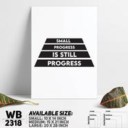 DDecorator Small Process Success - Motivational Wall Board And Wall Canvas - WB2318
