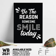 DDecorator Smile Today - Motivational Wall Board and Wall Canvas - WB2631