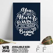 DDecorator Start Doing - Motivational Wall Board and Wall Canvas - WB2542