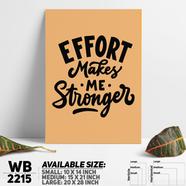 DDecorator Stronger - Motivational Wall Board and Wall Canvas - WB2215