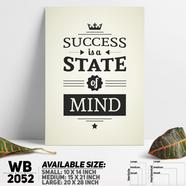DDecorator Success - Motivational Wall Board and Wall Canvas - WB2052