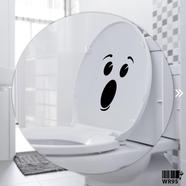 DDecorator Surprised Face Vinyl Decals Removable Sticker For Washroom - WR95 icon