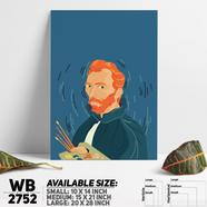 DDecorator The Starry Night Digital Painting Digital Art Wall Board and Wall Canvas - WB2752