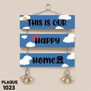 DDecorator This Is Our Happy Home Wall Plaque Home Decoration Wall Canvas Poster For Wall Decoration Wall Canvas Print Canvas Painting For Wall - PLAQUE1023