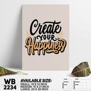 DDecorator Today is Great - Motivational Wall Board and Wall Canvas - WB2233