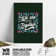 DDecorator Together - Motivational Wall Board and Wall Canvas - WB2130