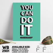 DDecorator You Can Do It - Motivational Wall Board and Wall Canvas - WB2901