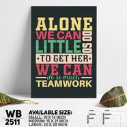 DDecorator You Can Do It Teamwork - Motivational Wall Board And Wall Canvas - WB2511