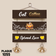 DDecoretor Coffee and Spread Wall Canvas Poster - PLAQUE1055