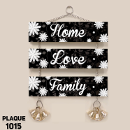 DDecoretor Home Love Family Wall Canvas Poster - PLAQUE1015