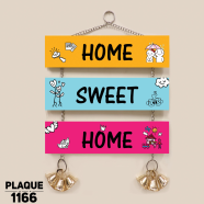 DDecoretor Home Sweet Home Wall Canvas Poster - PLAQUE1166