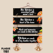 DDecoretor Kitchen Wall Hanging Wall Canvas Poster - PLAQUE1161