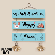 DDecoretor This Is Our Happy Wall Canvas Poster - PLAQUE1101