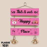 DDecoretor This is Our Happy Place Wall Canvas Poster - PLAQUE1031