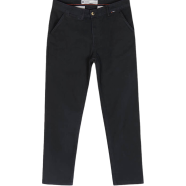 DEEN Black Gabardine Pant – Straight Fit icon