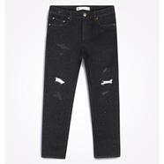 DEEN Black Paint Splattered Jeans 67 – Regular Fit icon