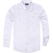DEEN Blue Banker Stripe Shirt 20 – Regular Fit