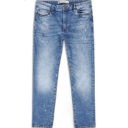 DEEN Blue Paint Splattered Jeans 71 - 32 SIZE