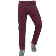DEEN Maroon Twill 5-Pocket Pant 29 – Slim Fit
