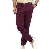 DEEN Maroon Twill Joggers Pant 35 icon