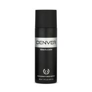 DENVER - Black Code Deodorant Body Spray | Long Lasting Deodorant for Men - 165ML