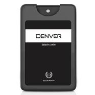 DENVER Black Code Pocket Perfume - 18ML (Pack of 2) | Long Lasting Perfume Fragrance For Men Travel Size