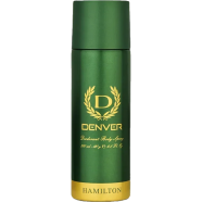 DENVER - Hamilton Deodorant Body Spray | Long Lasting Deodorant for Men - 165ML