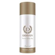 DENVER - Hamilton Imperial Deodorant Body Spray | Long Lasting Deodorant for Men - 165ML