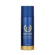 DENVER - Hamilton Pride Deodorant Body Spray | Long Lasting Deodorant for Men - 165ML