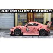 Die Cast 1:64 League Model Toyota 86 V3 Pandem (stk) With figure