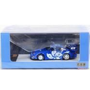 DIE CAST 1:64 – PGM Porsche RWB 993 SuperNine Blue – Round Box – All Opening